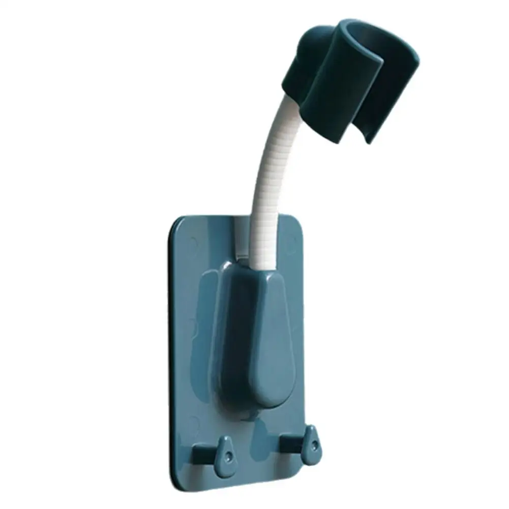 Регулируемый держатель для душевой лейки с 2 крючками и поворотным кронштейном Mo