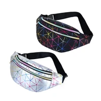waterproof running waist belt adjustable strap waist bag sports jogging reflective fitness belt outdoor phone carry bag
