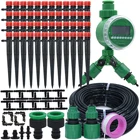 KESLA 5M-25M 14 ''автоматический микро капельного орошения полива наборы системы регулируемые 8 отверстий сопла разбрызгиватель сад теплицы