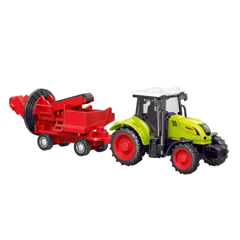 

Детские игрушки, мини-инерционный трактор, модель комбайн, транспортер, игрушечный набор для мальчиков, имитация фермера, модель автомобиля, подарок для детей