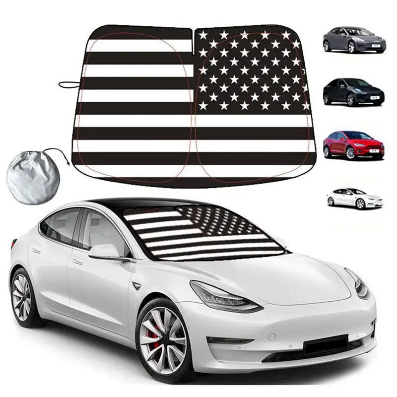 

Sunshade For Tesla Model 3 Y X S Accessories Car Side Window Sun Shade Privacy Skylight Blind Shading Net Front Rear Windshield