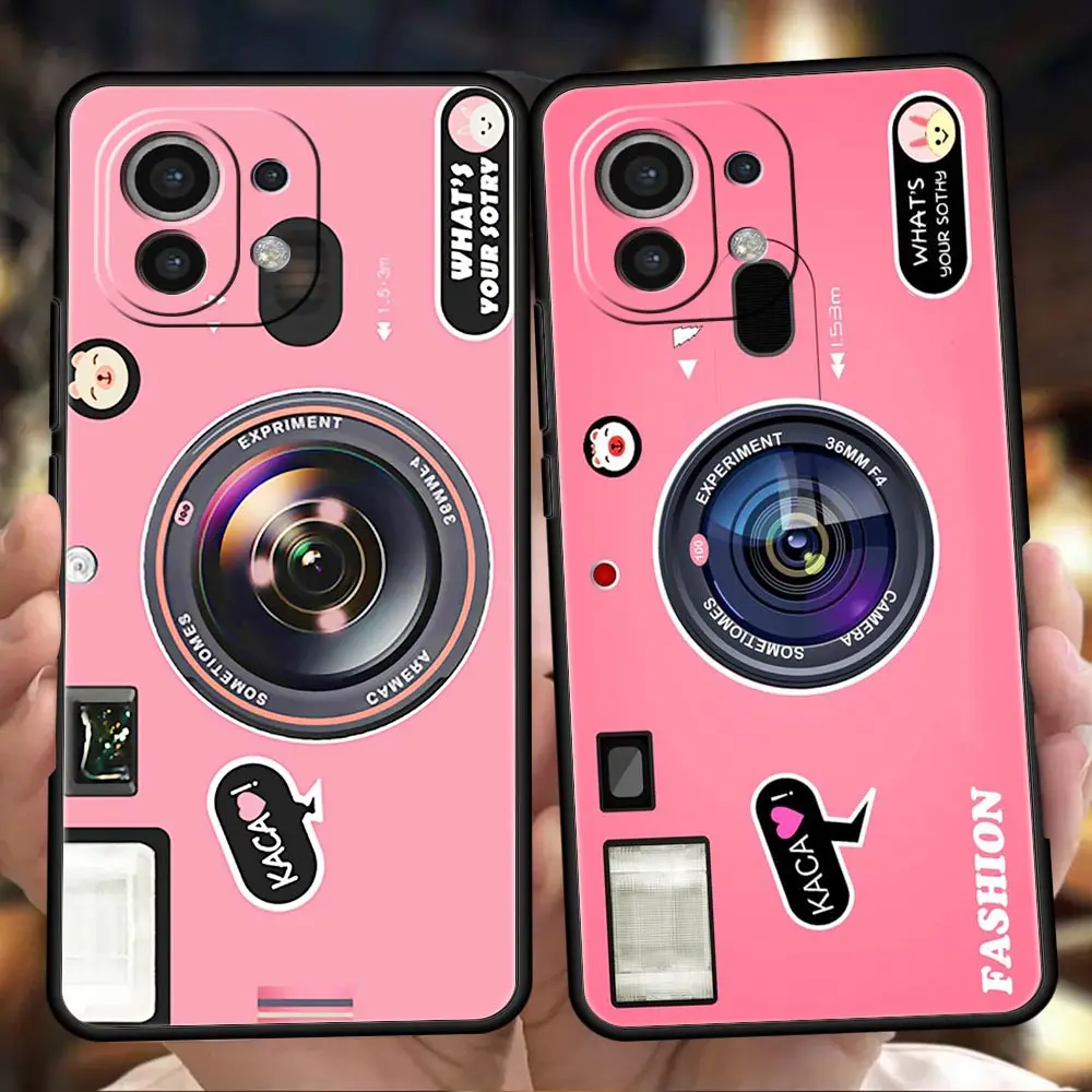 

Retro Camera Circuit Board Phone Case for Xiaomi Poco F3 X3 X4 GT NFC M3 M4 Mi 9T 11 Ultra 11X 11i Note 10T Pro Lite 5G Cover