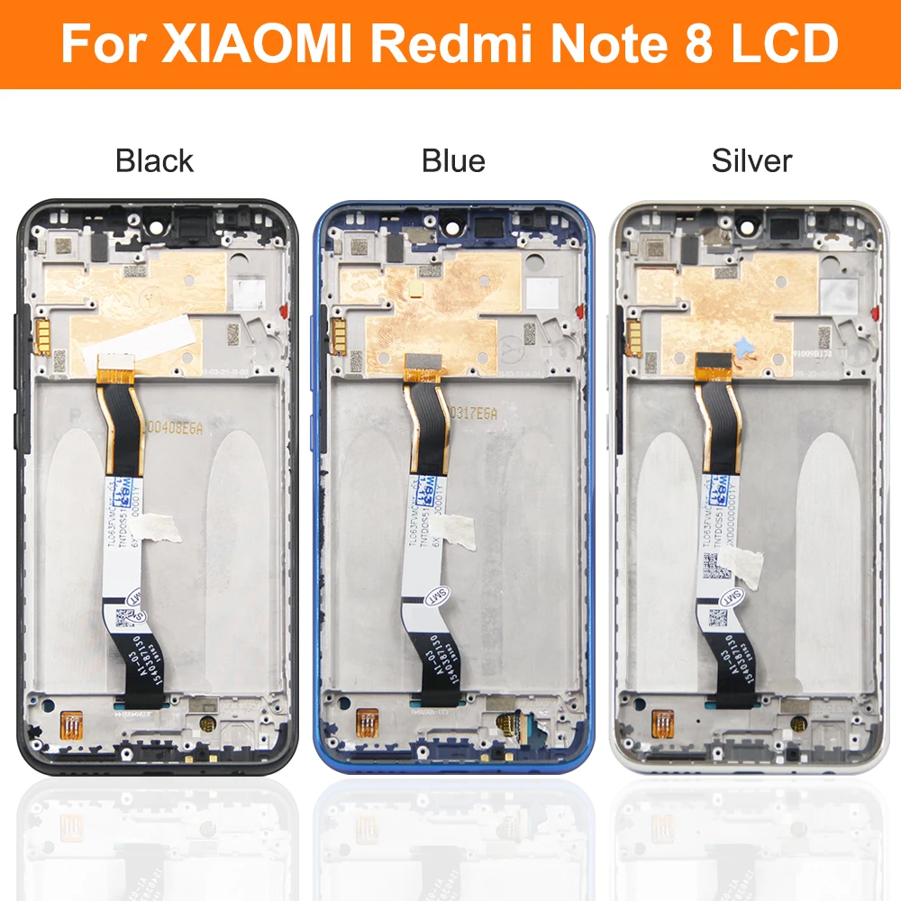 Оригинальный дисплей Redmi Note 8 Pro M1906G7I для Xiaomi M1908C3JH ЖК-дисплей сенсорный экран