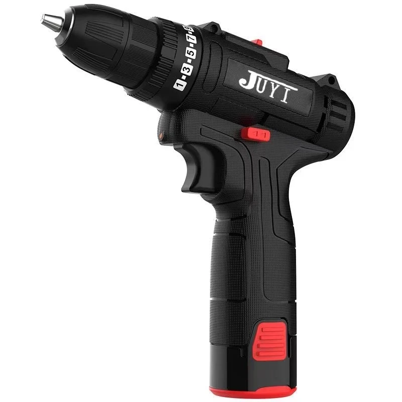 

2023 New Rechargeable drill, two-speed lithium electric drill, screwdriver, electric transfer tool, impact drill, metal tin sign