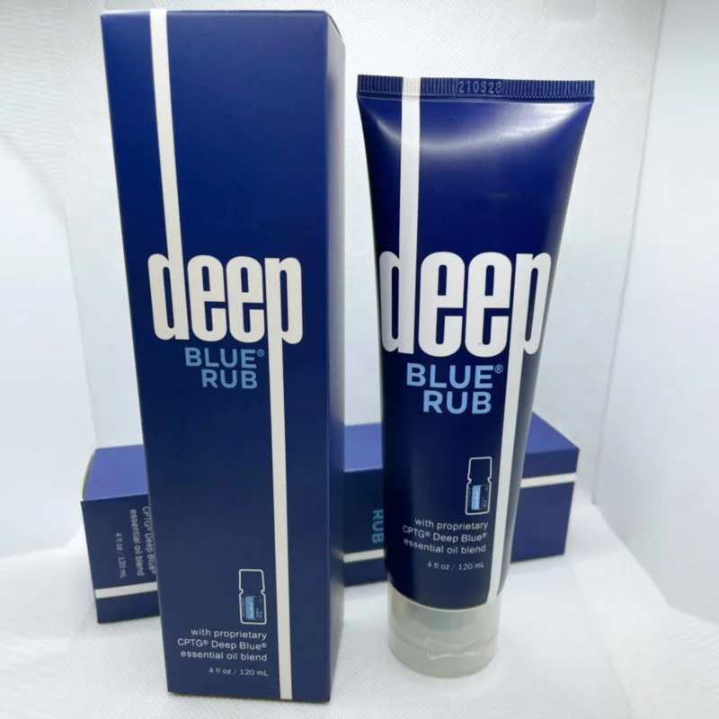 

Wholesale New Skin Care Creme Deep Blue Rub With Proprietary Cptg Deep Blue Essential Oil Blend 120ml