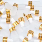 50 шт.лот 1 мл 2 мл 3 мл 5 мл флаконы для духов с эфирным маслом матовые стеклянные флаконы с пипеткой флаконы для косметики