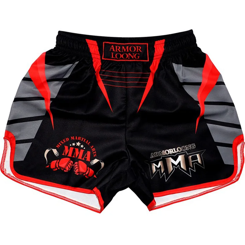 Thai Shirt Kickboxing Shorts Set MMA BJJ Rashguard Muay Thai Shorts Men Women Kids Martial Arts Combat Grappling Boxing Uniform