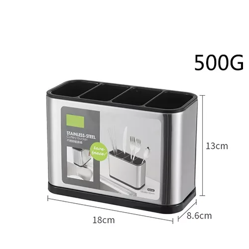 

Kitchen Cutlery Organizer Knife Stand Plastic Drain Storage Holder Spoon Fork Chopstick Kitchenware Cooking Tool Tray Shelf Box