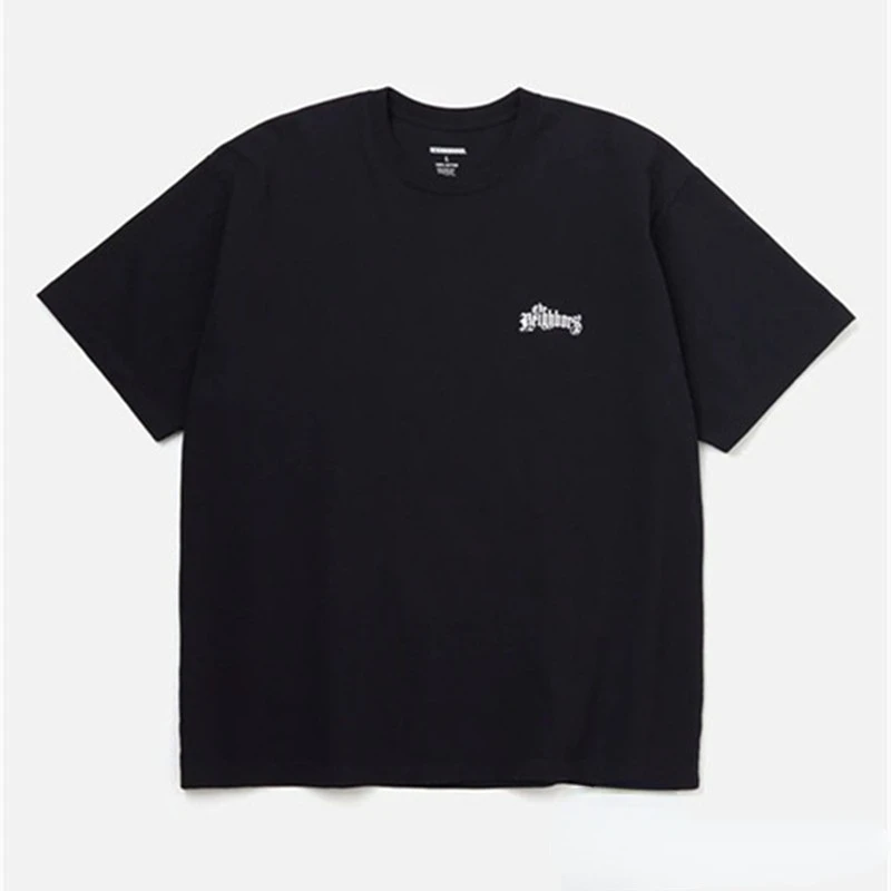 

NEIGHBORHOOD New Unisex letter printed fashionable round neck short sleeve all-match casual simple T-shirt S-4XL