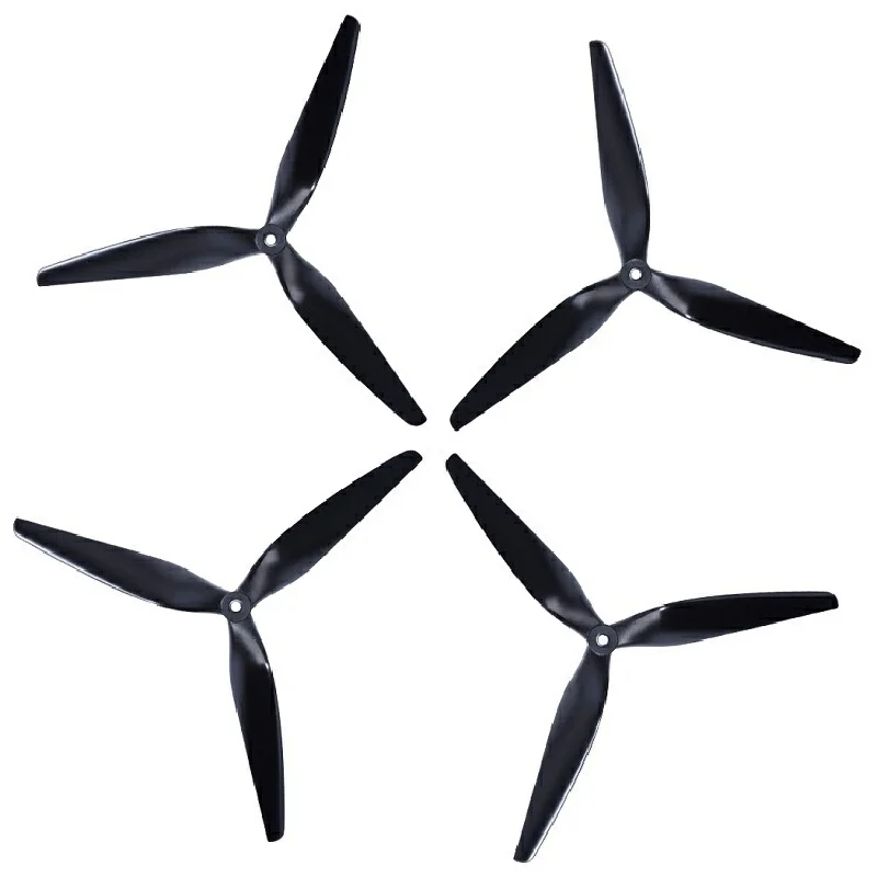 4 шт. Hqprop Hq Macroquad Prop 10x5x3 1050/9050 10 дюймов 9 3 лопасти черный углеродный усиленный