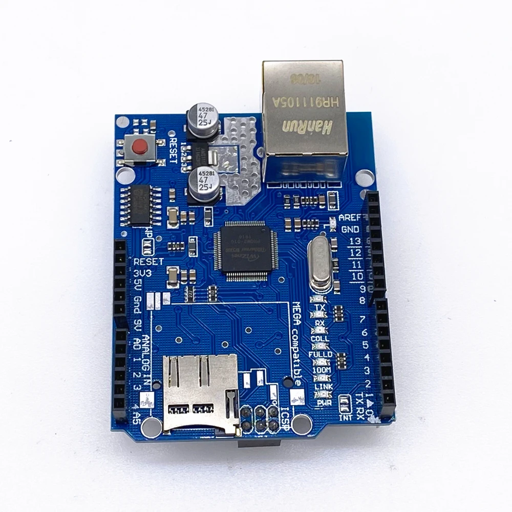 1pcs Shield Ethernet W5100 FOR R3 Mega 2560 1280 328 Development Board | Инструменты