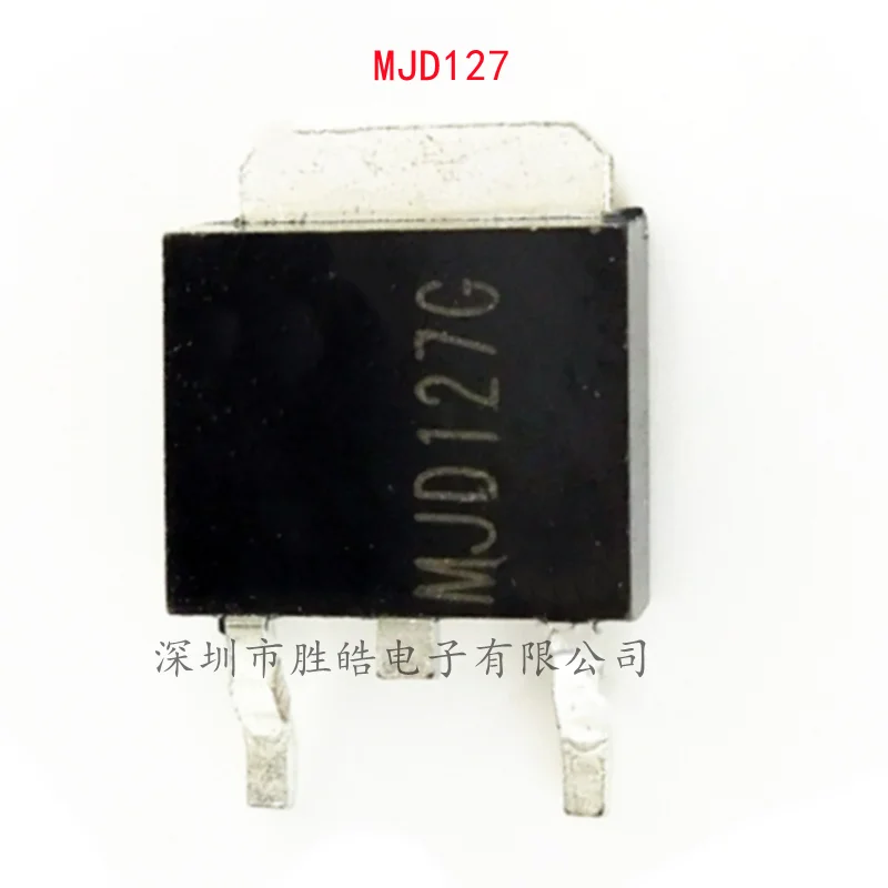 (10PCS)  NEW  MJD127G   MJD127  127G    SOT-252  TO-252   PNP Tube  SMD  MJD127G   Integrated Circuit