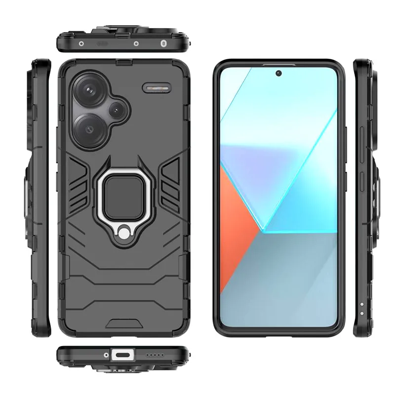 Чехол для Xiaomi Redmi Note 13 Pro Plus чехол противоударный армированный поликарбонатный