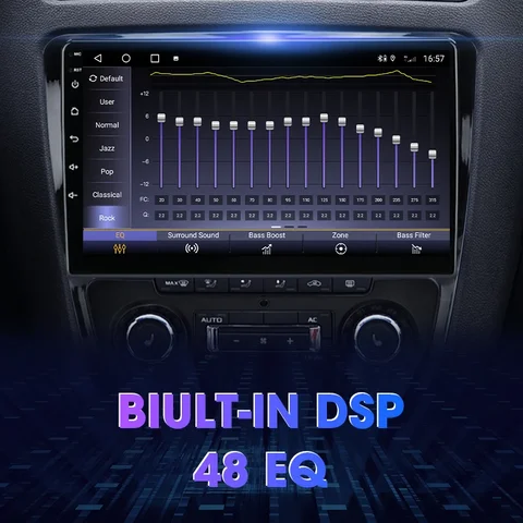 Для Skoda Octavia 2 A5 2007-2014 2 Din Android 12 Автомобильный стерео радио Мультимедийный видеоплеер Навигация GPS Carplay автоматический головное устройство