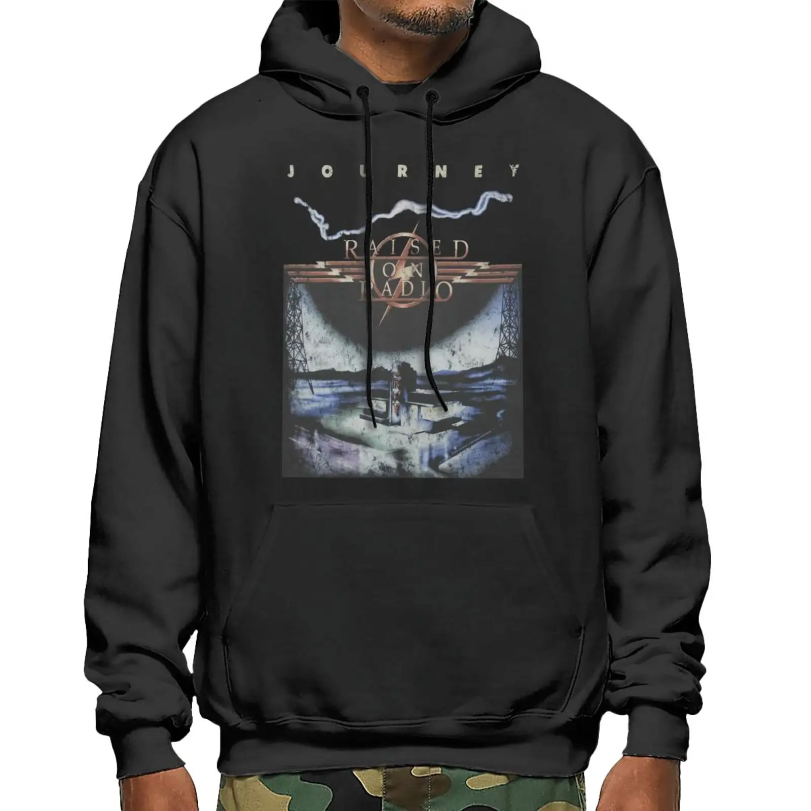 

Journey Raised On Radio Sweatshirts Hoodies Anime Clothing Oversize Sweatshirt Sweatshirt With Zipper Sweatshirt Woman Clothes