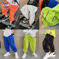 trousers child baby kids unisex sports long trousers pants straight long pants kids clothes children casual trousers breathable
