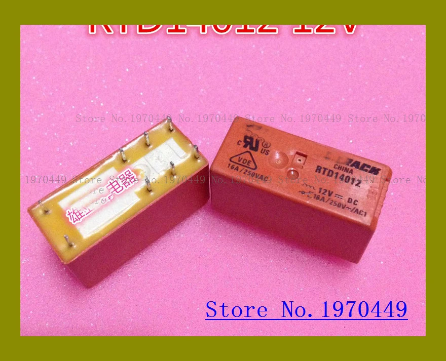 RTD14012 12VDC 16A 8rt314012 old