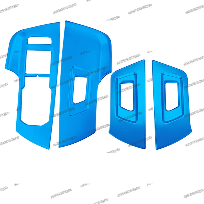 Панель переключателя стеклоподъемника автомобиля из углеродного волокна для