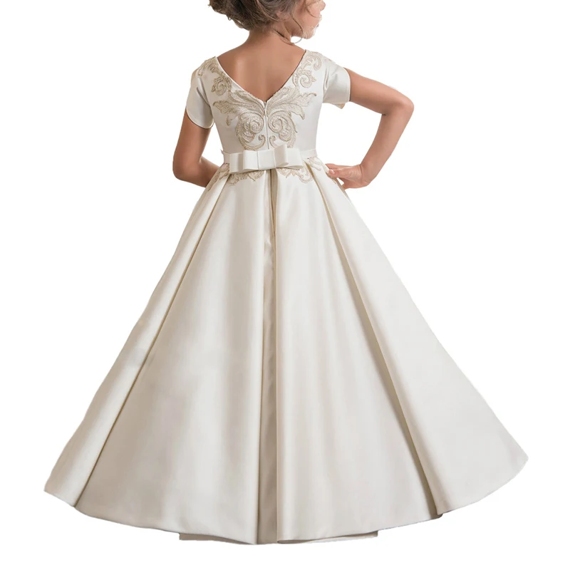 Children's dress Princess dress Girl's wedding dress Performance dress Piano dress Flower boy birthday dress pompous dress enlarge