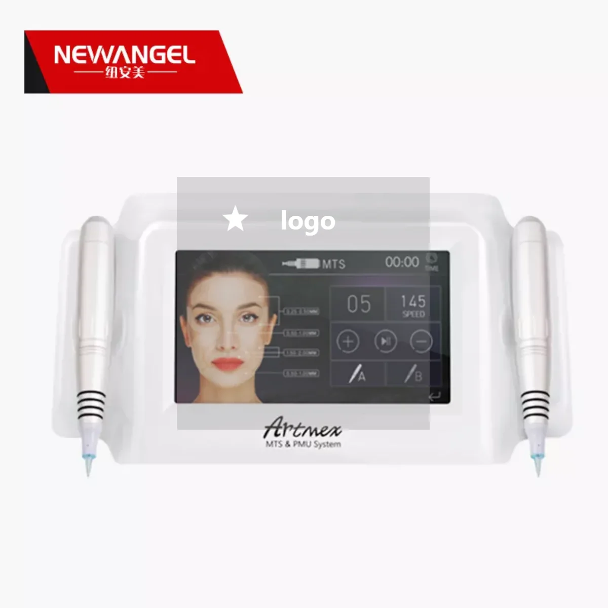 

Rechargeable digital microblading pen 3d eyebrow tattoo machines