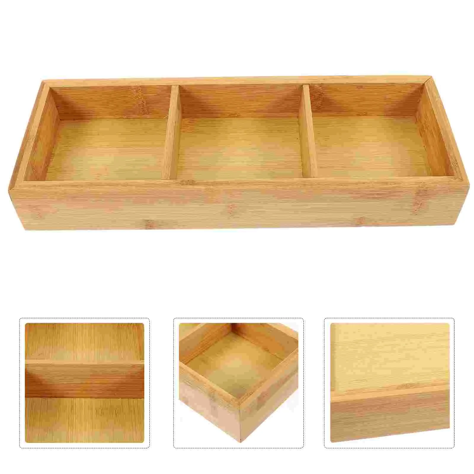 

Serving Tray Table Serving Tray Wood Serving Tray Compartment Plate Tray Serving for Hot Pot Dinner