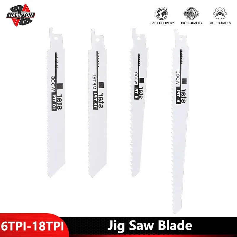 Ножовочное полотно ПИЛЫ 4 шт. 6TPI 10TPI 18TPI 195 мм 150 мм деревообрабатывающий инструмент для быстрой прямой резки Ножовочное полотно ПИЛЫ 4 шт. 6TPI 10TPI 18TPI 195 мм 150 мм деревообрабатывающий инструмент для быстрой прямой резки