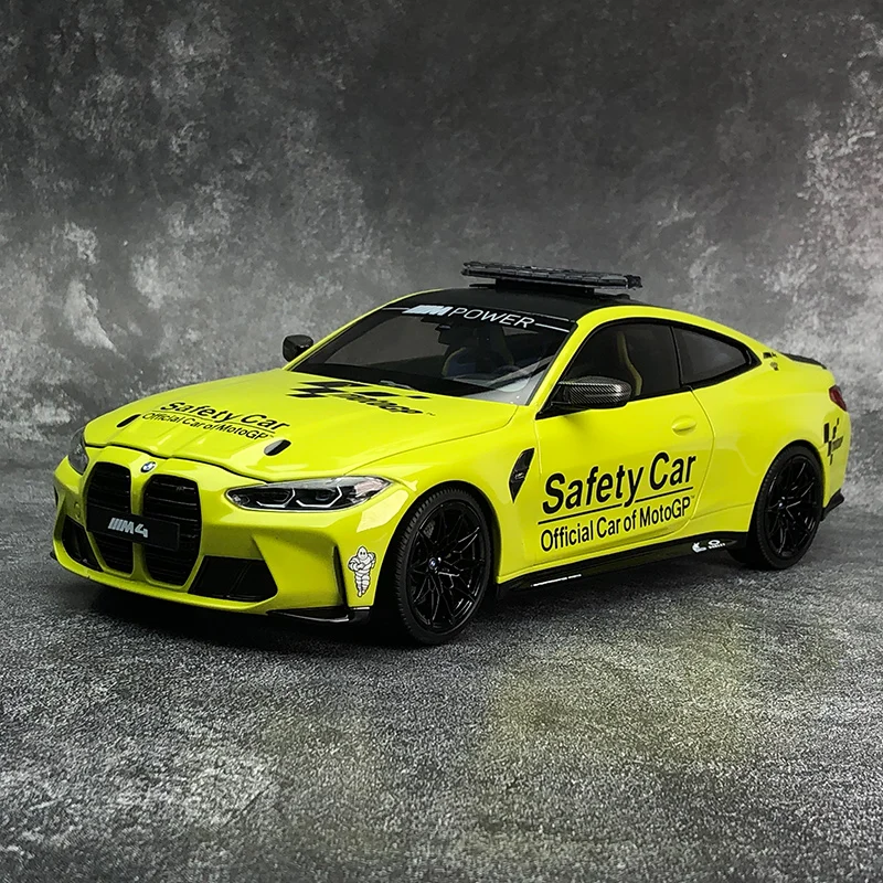 Модель литая статическая автомобиля 1:18 BMW M4 M3 из сплава детская коллекция