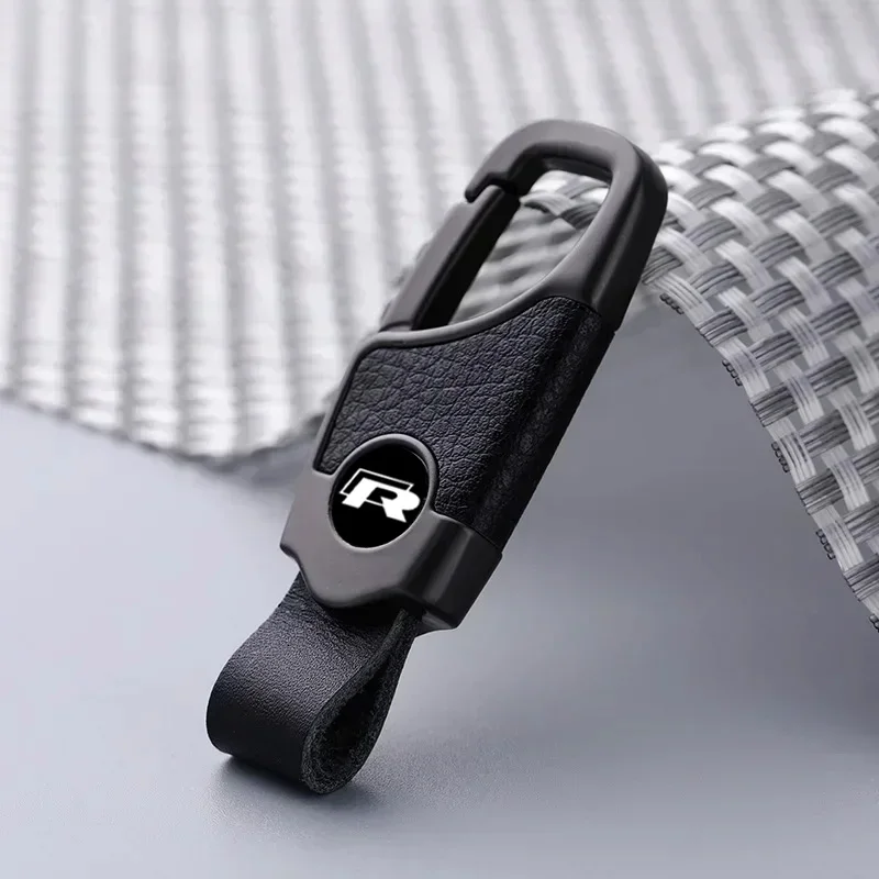 

Автомобильный брелок-держатель для ключей для Volkswagen VW New Rline Golf Tiguan Vento T-ROC Polo Touareg Beetle, подарки, брелок для ключей, аксессуары