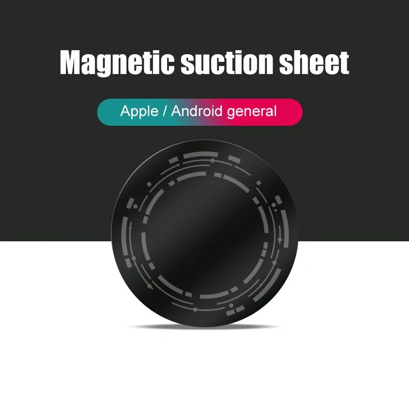 

Magnet Mount Magnetic Mobile Phone Holder Stand Thin Circular For Car Phone Holder For Phone Adhesive Stick Magnetic Disk Disk
