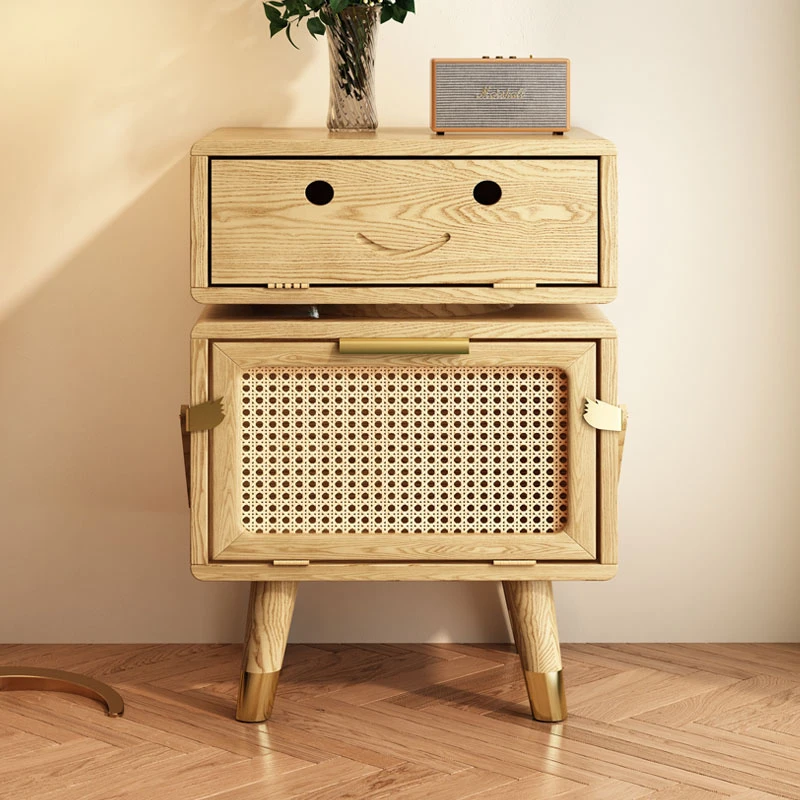 Органайзер кремовые прикроватные тумбочки современные европейские милые из