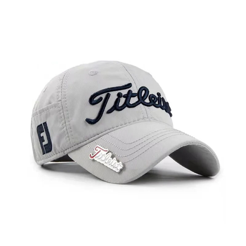 Unisex Cotton Golf Baseball Caps Summer Men Women's Breathable Sunshade Hip Hop Caps Letter Embroidery Snapback Sun Hats Gorras