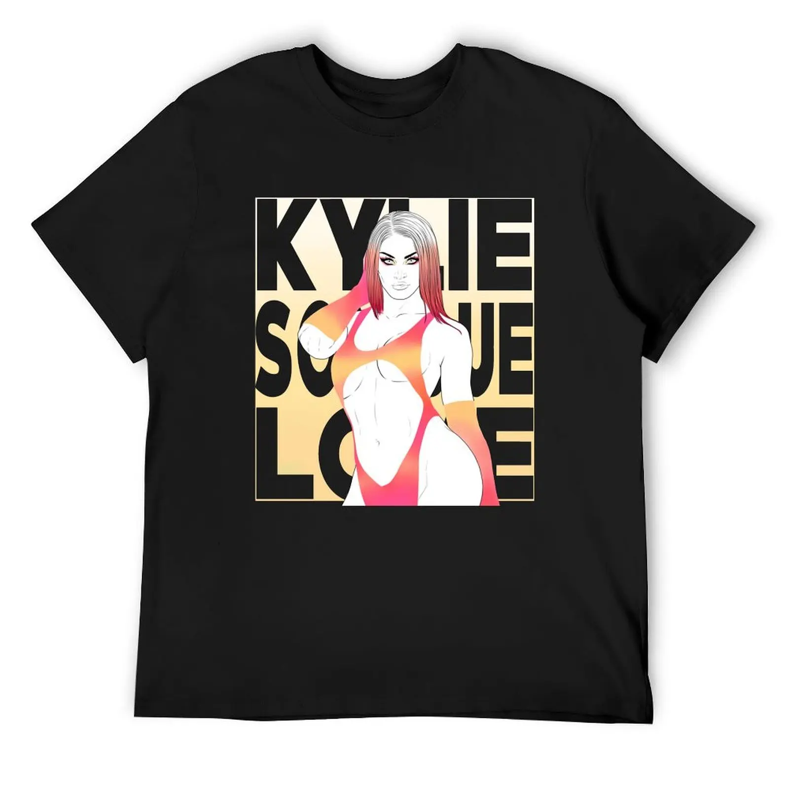 Футболка KYLIE SONIQUE LOVE по индивидуальному заказу белые тренировочные рубашки для