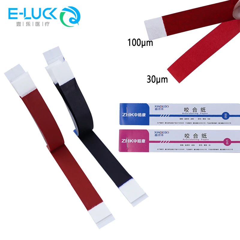 1 Коробка Стоматологическая Артикуляционная Бумага Лабораторные Продукты