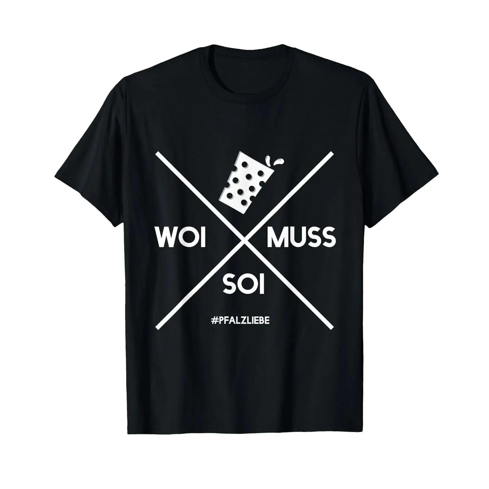 Фото Футболка Woi muss soi Pfalz Wein Schorle Pfälzer, винтажная, мягкая, универсальная, дизайнерская, дышащая, повседневная, модная №1