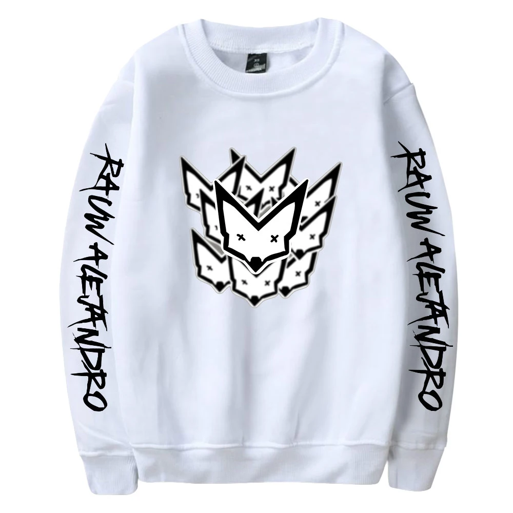 

Худи Rauw Alejandro с круглым вырезом и надписью, удобное хлопковое худи в стиле Харадзюку с круглым вырезом, одежда унисекс, 2022