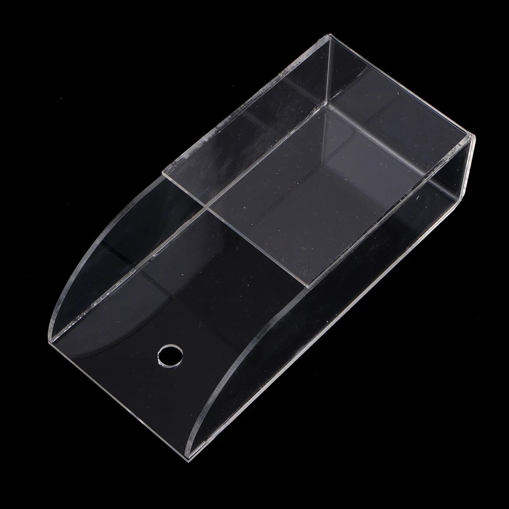 

1 Grids TV Remote Phone Organizer Storage Box Clear Bedroom