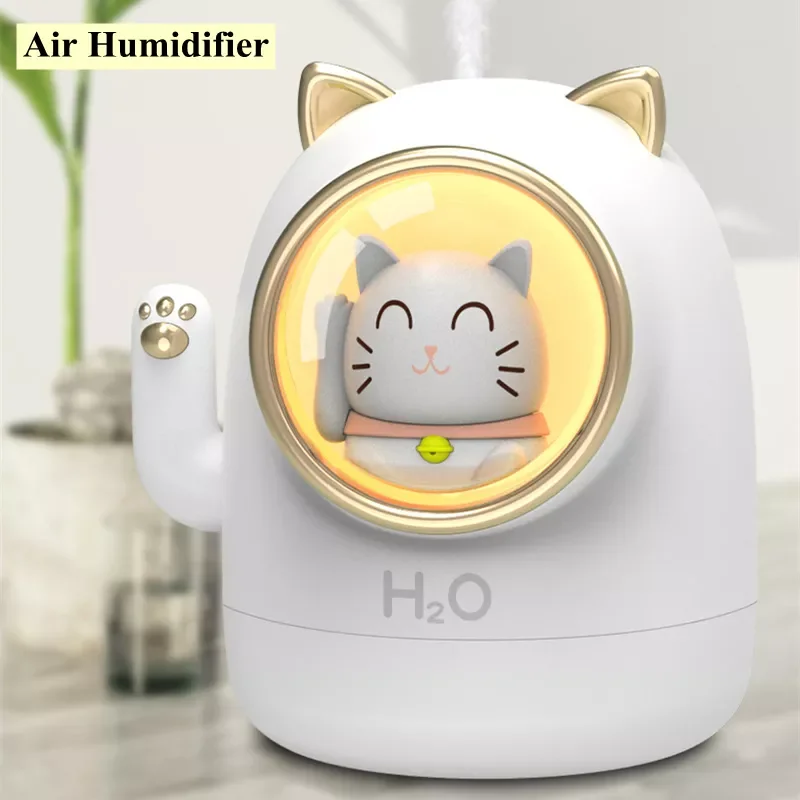 

Увлажнитель воздуха NEW2023 Kawaii, диффузор эфирных масел, увлажняющий ароматерапия, распылитель холодного тумана, Usb-увлажнители