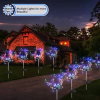 90150led solar string lights outdoor solar light dandelion fireworks ornaments lawn decor lamp for garden landscape lighting