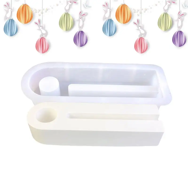 Силиконовая форма подсвечник в форме пасхального дома из смолы семьи