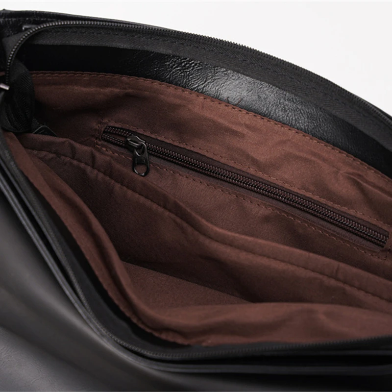 Retro Fashion Crossbody Bags Men Messenger Bag Handbag Luxury Business Men's Briefcase Satchels Casual Shoulder Messenger Bags