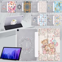 cover for samsung galaxy tab a8 10 5 2022tab a7 lite 8 7tab a7 10 4 three fold stand cover for tab a 10 1 2019 tablet case