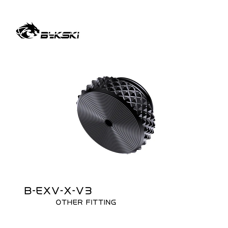 Фото Вентиль сброса давления Bykski B-EXV-X-V3 для систем водяного охлаждения: автоматический и ручной режимы, латунные фитинги для геймерских ПК №2