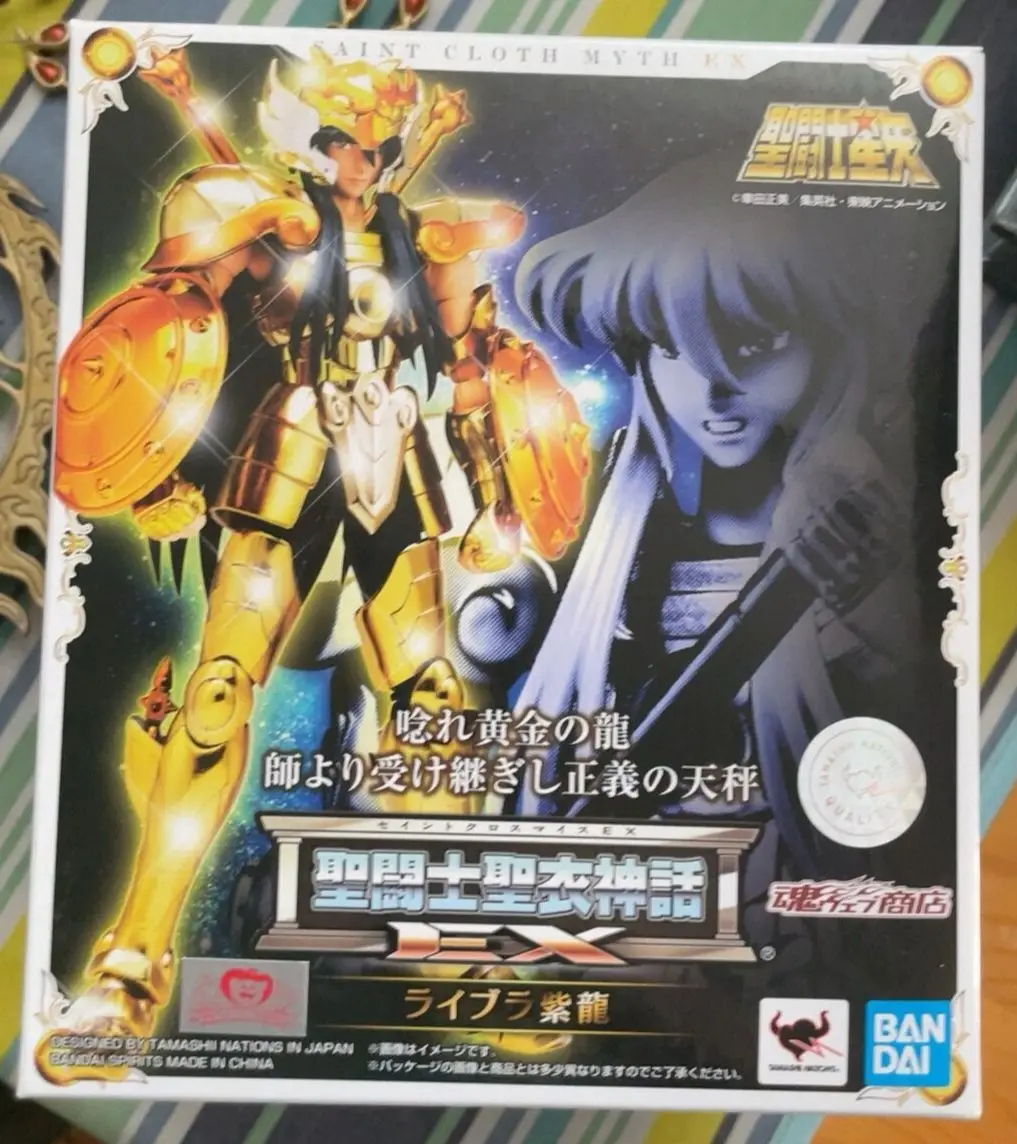 В наличии: Коллекционная фигурка Bandai Saint Seiya Myth Cloth EX Gold Libra Shiryu, подарок для коллекционеров (art.: 3920d8740e433) - 3920d8740e433
