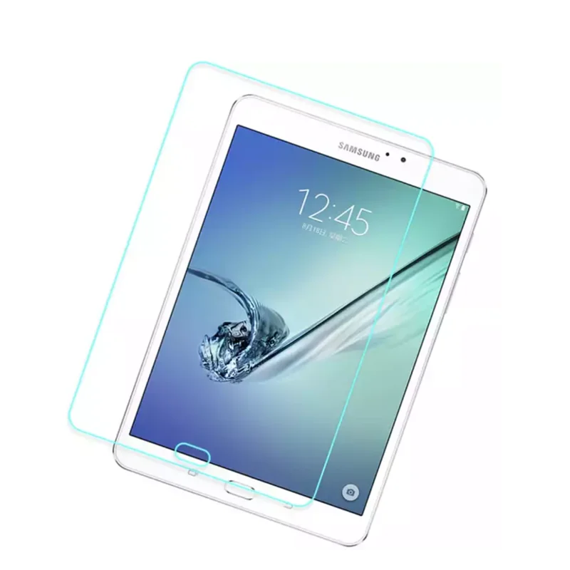 Защитное стекло 9H Tempered Glass Screen Protector для планшета Samsung Galaxy Tab S2 8.0 9.7 дюймов моделей T710 T713 T715 T719 T810 T813 T815 T819 с HD-покрытием на экран.