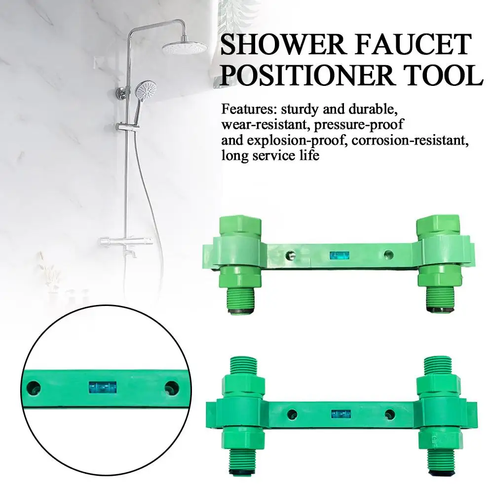 

Faucet Holder PPR Shower Locator Double Connection Test Double Spacing Single Head 15cm Pressure Head P0G3