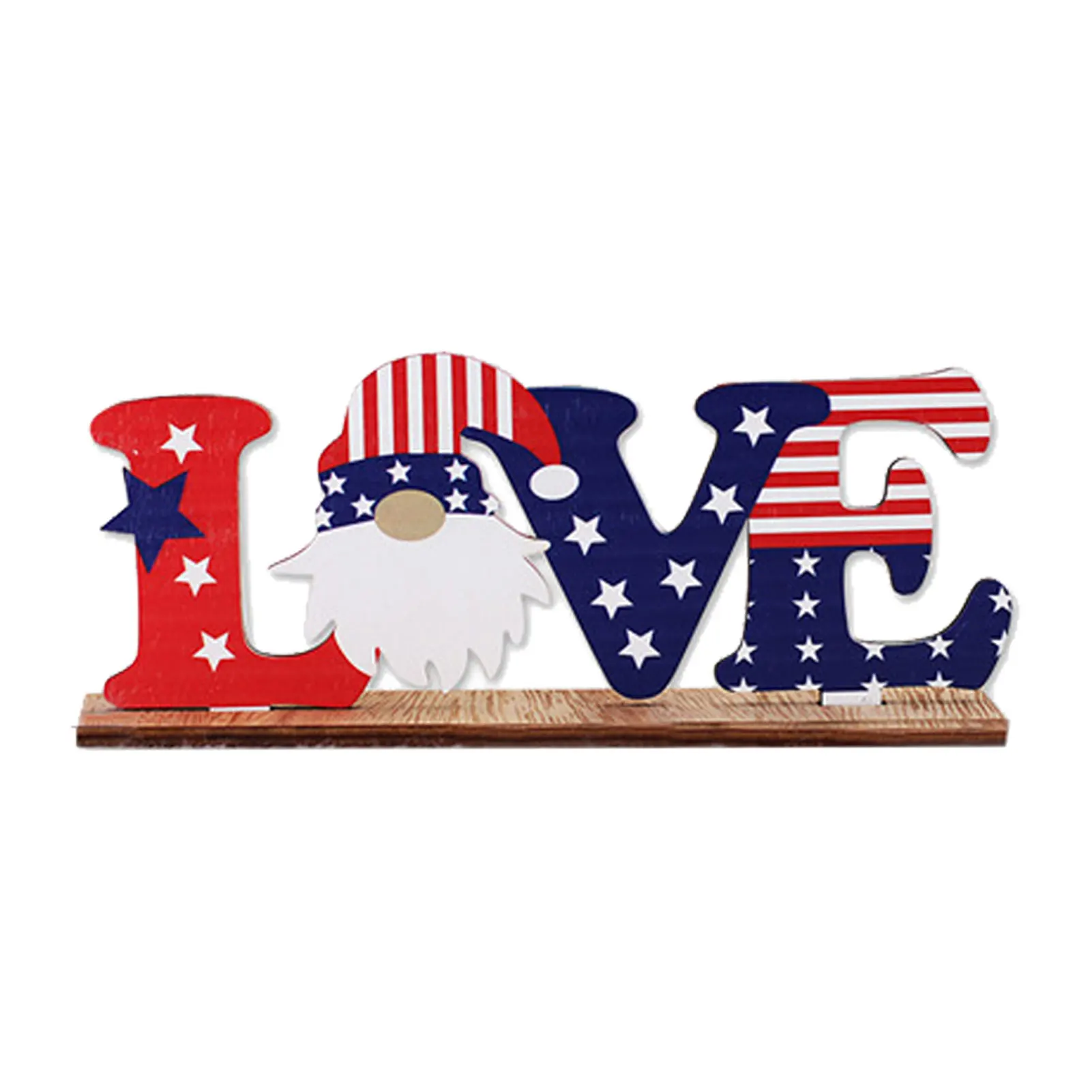 

Патриотические деревянные украшения, тематические украшения патриотивечерние, подарок на день патриотической независимости 4 июля