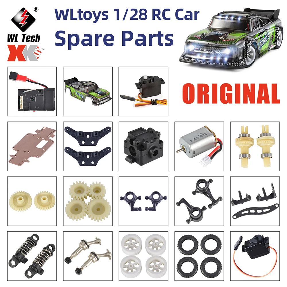 

Original Wltoys 1:28 284131 K989 K969 K979 Mosquito RC Car Servo Receiver Spare Parts
