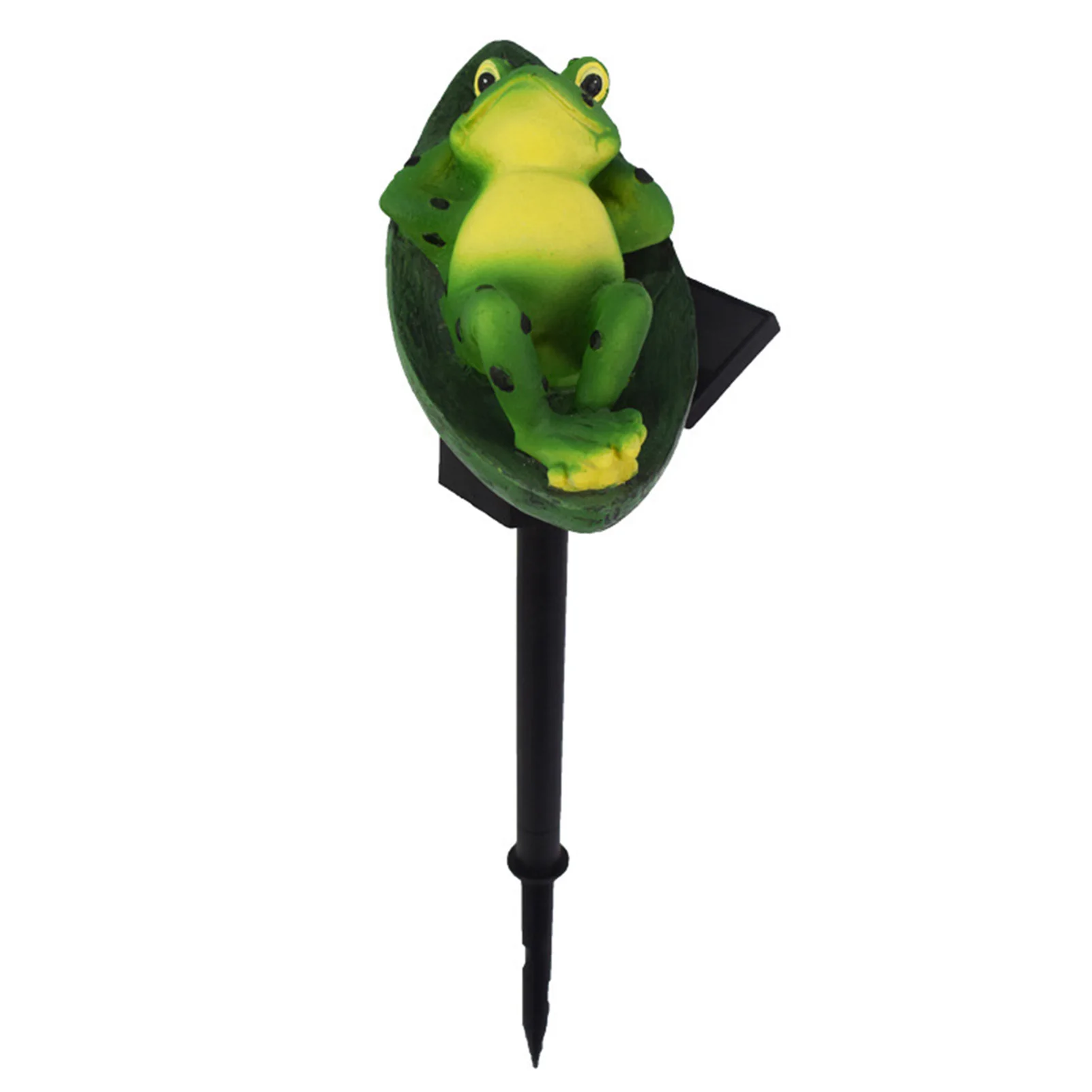 

Frog Decor Solar Lights Garden Solar Light Frog Resin Figurine Stake Lights Weatherproof Solar Operated Light For Yard Lawn Pond