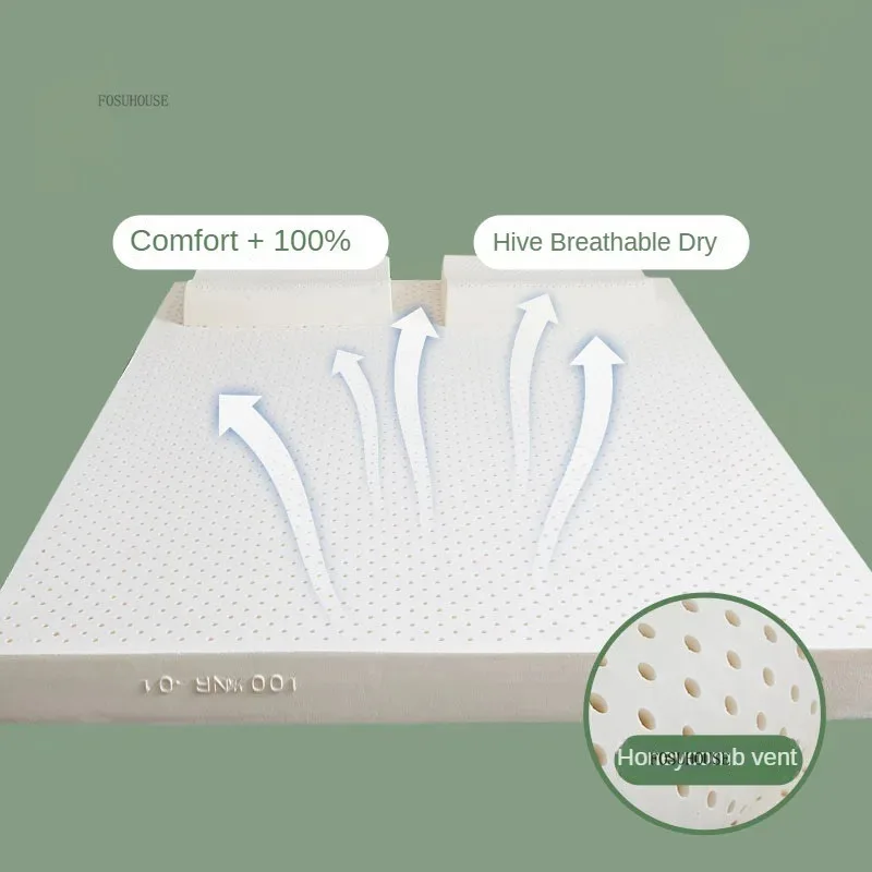 Матрас из натурального латекса 3/6/10/12 см 1 5/1 8 м