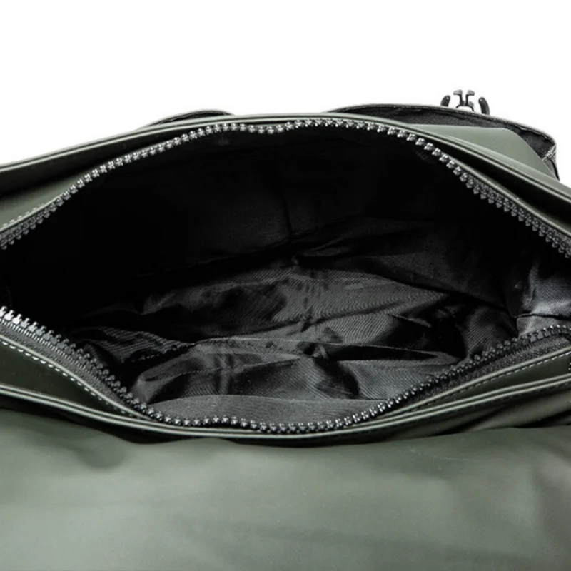 Men's PU Crossbody Bag Business Commuting Simple Postman Anti-splash Vintage Tooling Shoulder Bags сумка через плечо for мужской